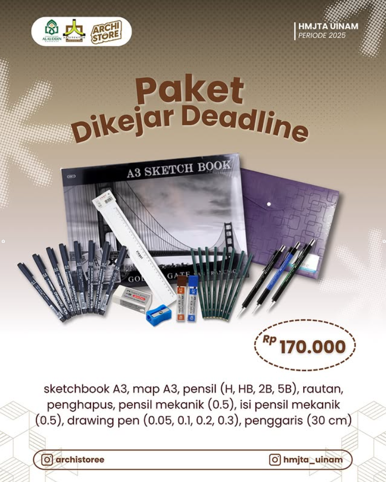 Paket Dikejar Deadline